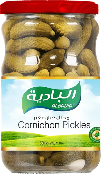 Albadia Cornichon Pickles 580g