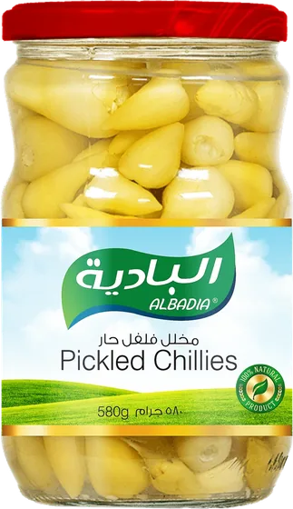Albadia Pickled Chillies 580g