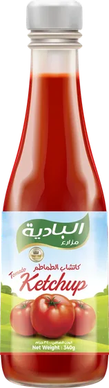 Albadia Tomato Ketchup (Glass Bottle) 340g