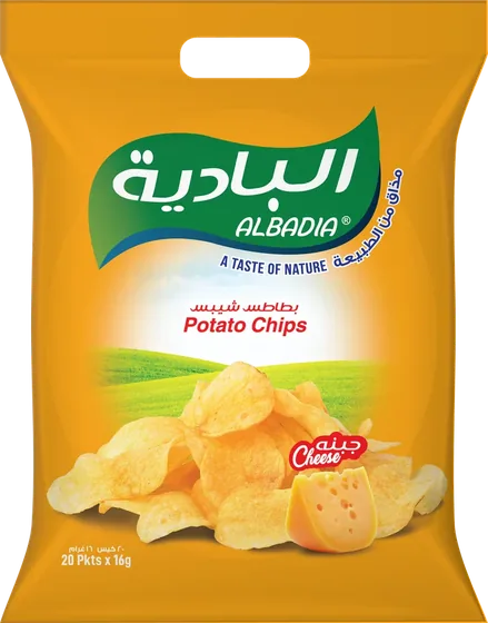 Potato Chips Cheese (Multipack) 20 Pkts x 16g